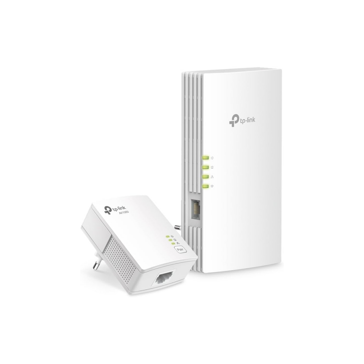 TP-Link TL-WPA7817 KIT AV1000&AX1500 Mbps with 1×Gigabit Port, High Performance in 4K Video and Online Games, EasyMesh Supported, Plug and Play, Powerline Adapter Kit