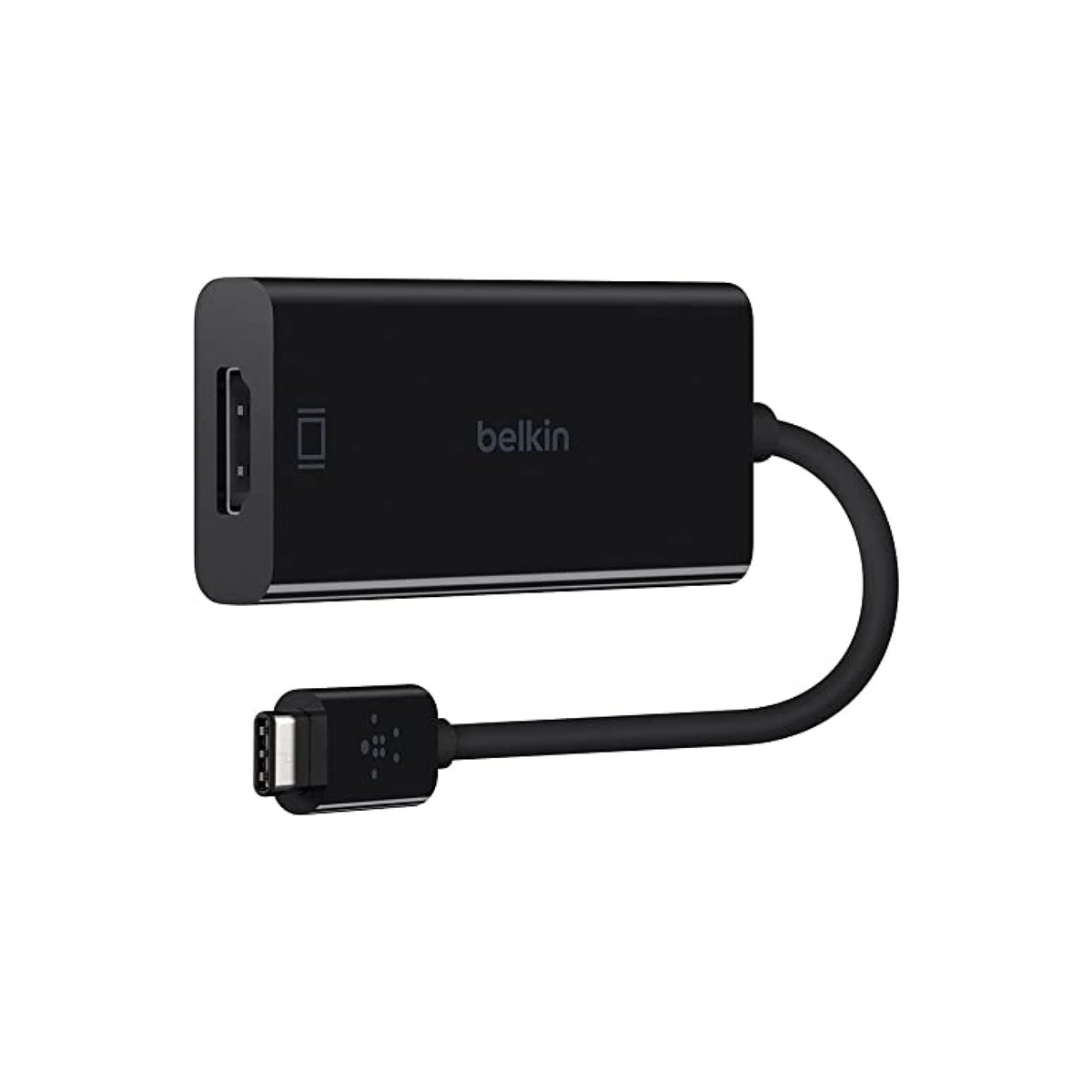Belkin Adapter HDMI auf USB-C (4K bei 60 Hz, 4096x2160, unterstützt Thunderbolt 3 und HDCP 2.2) schwarz