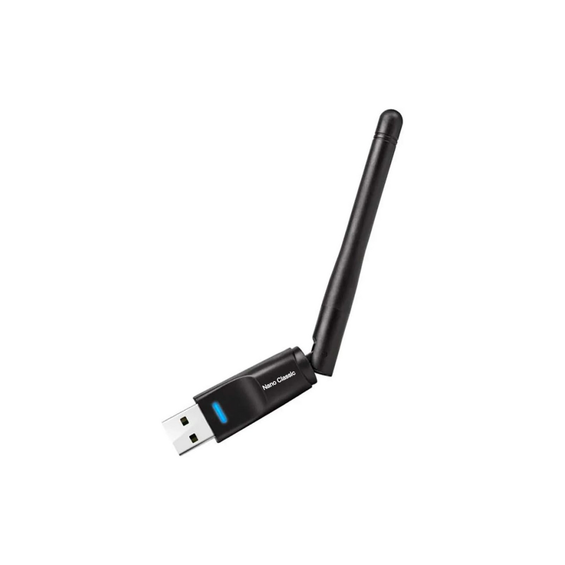 Nano Classic 2.4G WiFi USB Wireless Dongle LAN Adapter With Antenna for Mac Windows