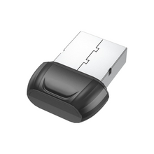 Hoco UA18 - USB To Bluetooth v5.0 Adapter, Support Multi-Device Connection With Speakers/Earphones/Keyboard/Mouse/Printers, Compatible With Windows, Linus - Black