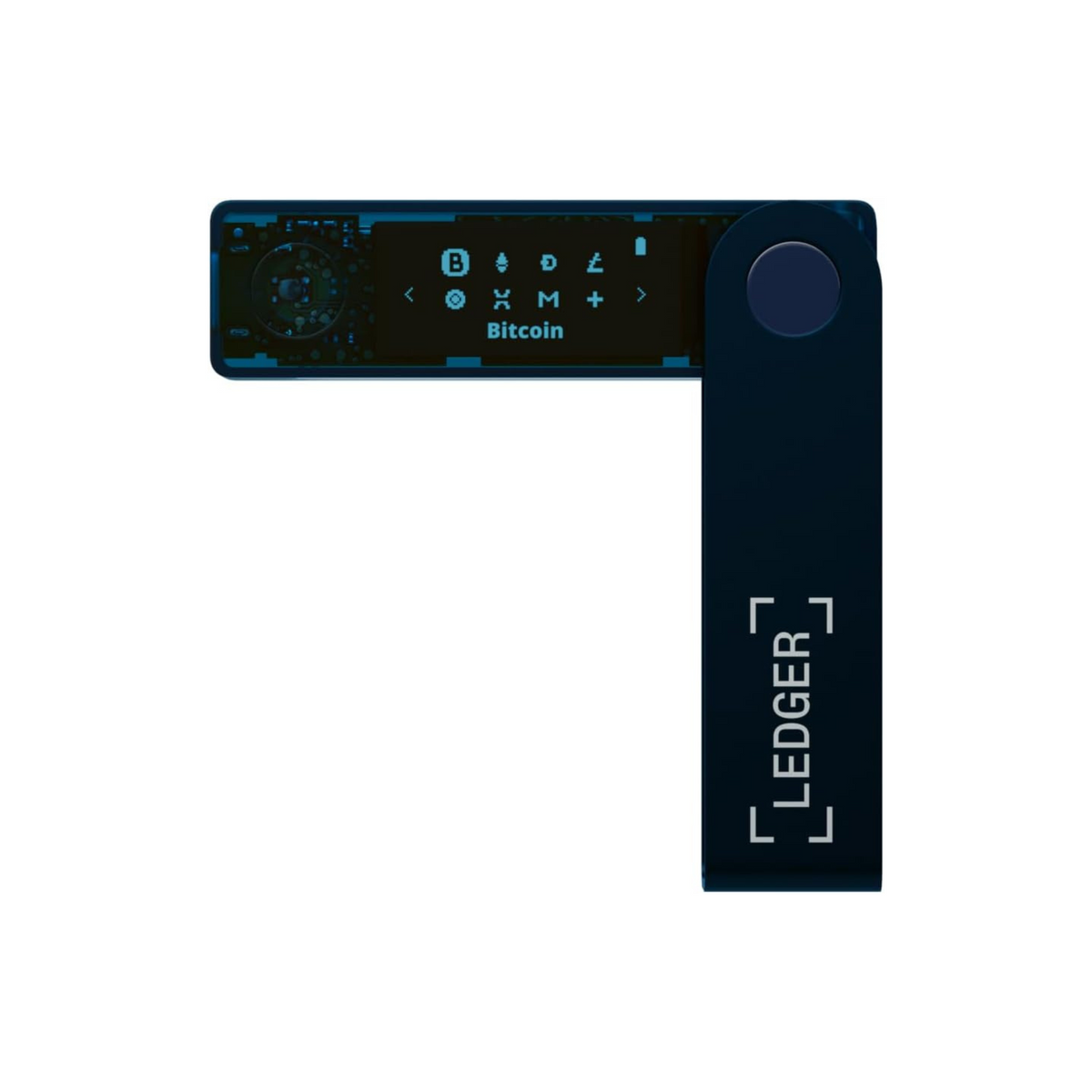 Ledger Nano X: secure and manage your crypto & NFTs on-the-go with our Bluetooth®-enabled hardware wallet. (Sapphire Blue)