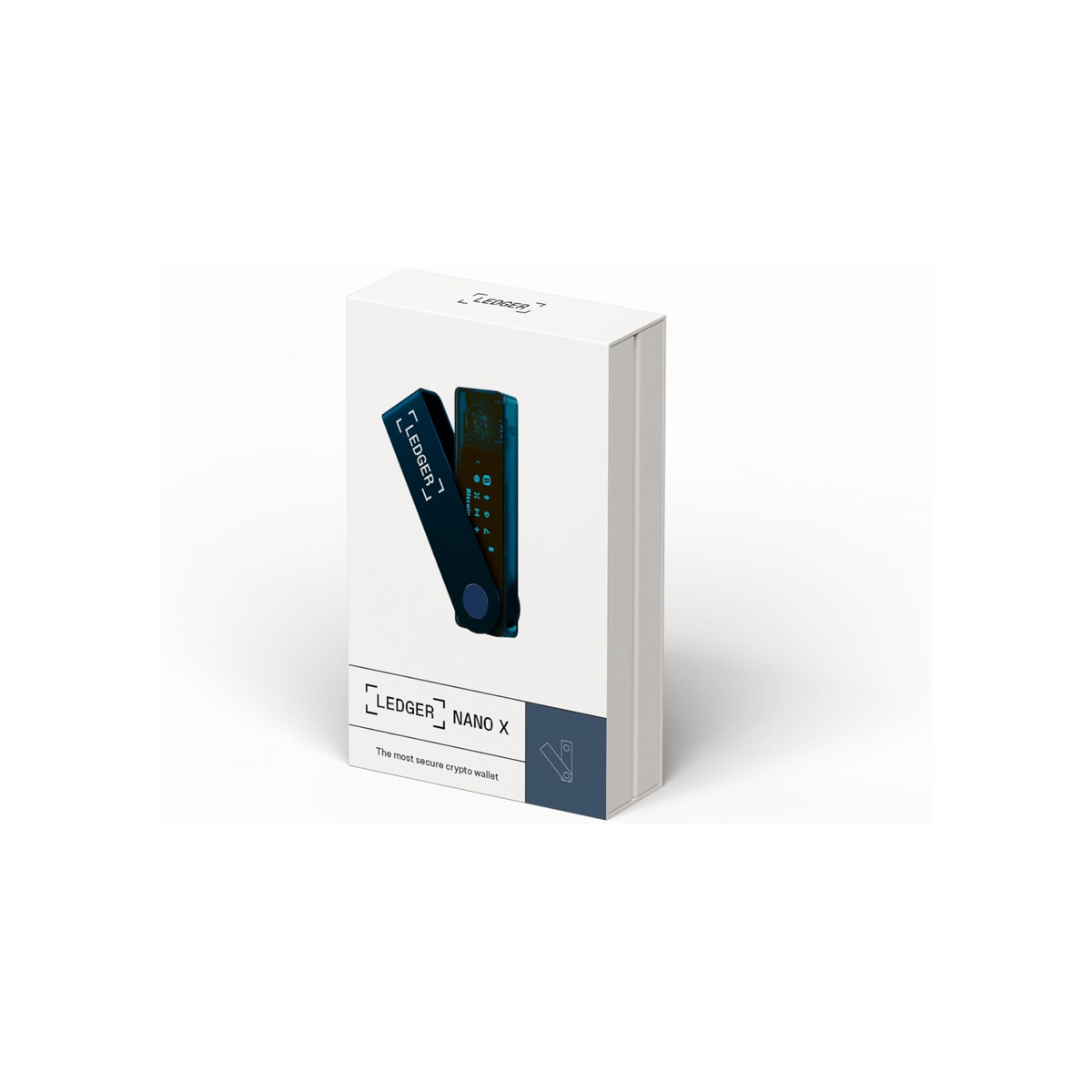 Ledger Nano X: secure and manage your crypto & NFTs on-the-go with our Bluetooth®-enabled hardware wallet. (Sapphire Blue)