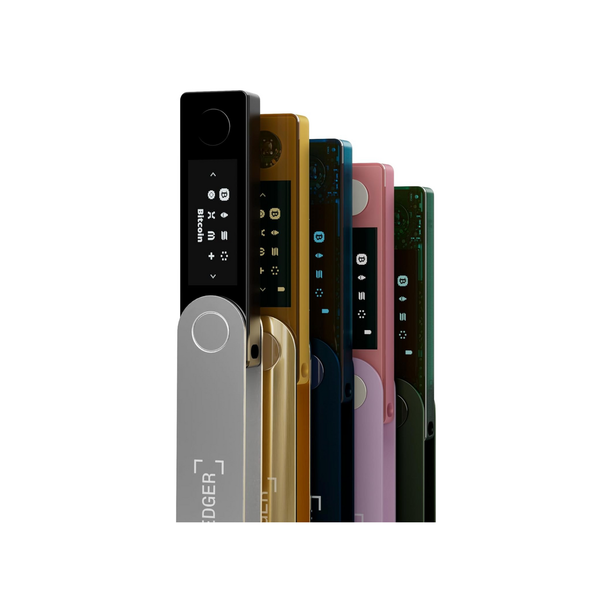 Ledger Nano X: secure and manage your crypto & NFTs on-the-go with our Bluetooth®-enabled hardware wallet. (Sapphire Blue)