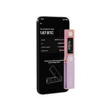 Ledger Nano X: secure and manage your crypto & NFTs on-the-go with our Bluetooth®-enabled hardware wallet. (Pastel Pink)