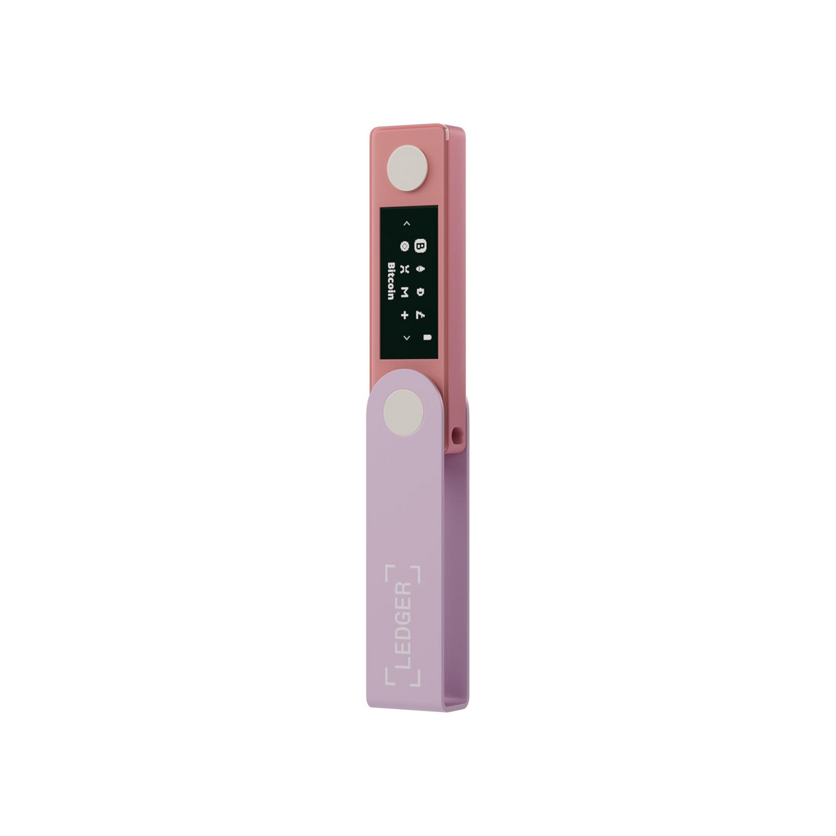 Ledger Nano X: secure and manage your crypto & NFTs on-the-go with our Bluetooth®-enabled hardware wallet. (Pastel Pink)