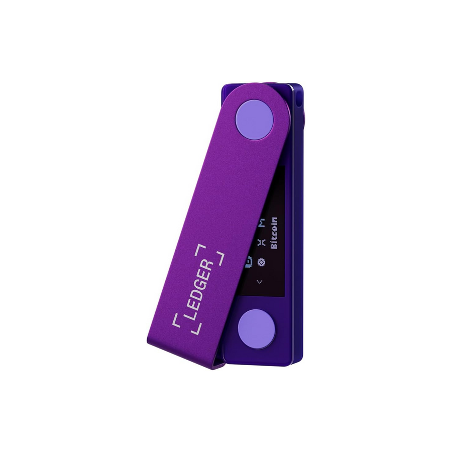 Ledger Nano X (Amethyst Purple): secure and manage your crypto & NFTs on-the-go