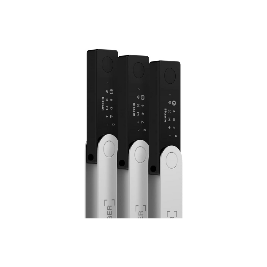 Ledger Family Pack X - 3 Ledger Nano X Crypto Hardware Wallets