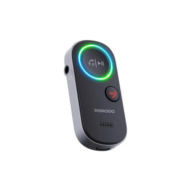 Porodo Bluetooth Receiver - Black