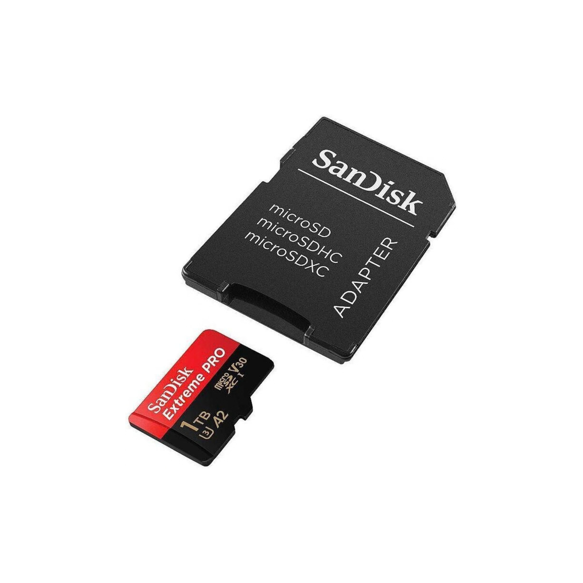 SanDisk 1TB Extreme Pro microSD UHS I Card for 4K Video on Smartphones, Action Cams & Drones 200MB/s Read, 140MB/s Write, SDSQXCD 1T00 GN6MA, Red/Black