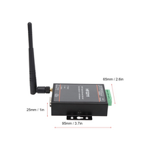 Trisar HF-2211 Serial Port Server with RS232/485/422 to WiFi Ethernet Data Transmission, TCP IP Telnet Modbus TCP Protocol, Webpage Mode, TLS AES DES3 Security Encryption Configuration