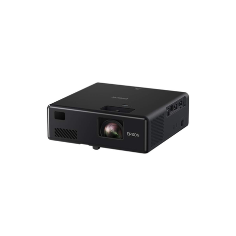 Epson EF-11 3LCD, Full HD, Laser, 1,000 Lumens, 150 Inch Display, Wi-Fi, Portable Projector - Black