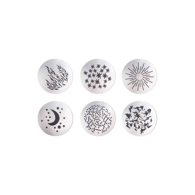 Godox SA-09 Multicolored GOBO Filter Set for S30 LED Video Light Color Gobo Filters for Creative Effects