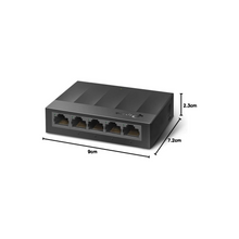 Tp-Link Litewave 5 Port Gigabit Ethernet Switch | Desktop Ethernet Splitter | Plastic Case | Unshielded Network Switch | Plug & Play | Fanless Quiet | Unmanaged (Ls1005G)