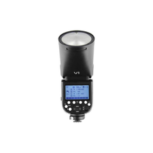 Godox V1 Round Head for Canon, Full TTL Automatics, Ability To Work in Manual Mode, HSS & FEC mode, Second Curtain Synchronization, Black | 316