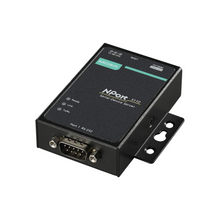 MOXA NPort 5110-1 Port Serial Device Server, 10/100 Ethernet, RS232, DB9 Male