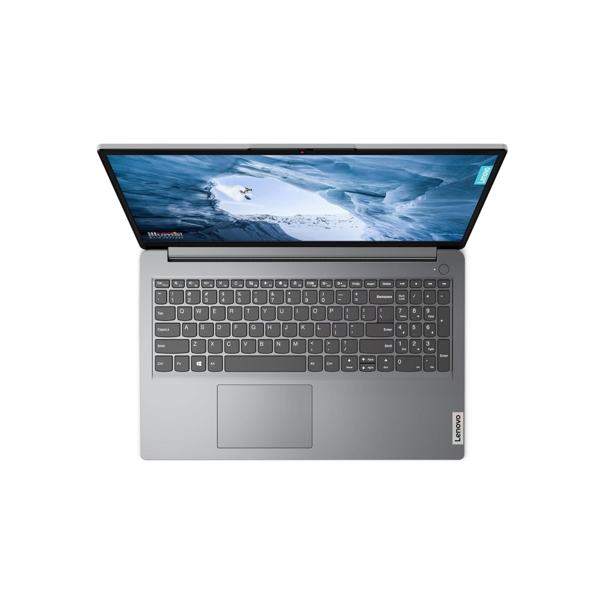 Lenovo IdeaPad 1 15AMN7 Laptop with 15.6" FHD IPS Anti-glare Display, Ryzen 3 7320U, 8GB RAM, 512GB SSD, Integrated Radeon 610M Graphics, Eng Arb, W11, Cloud Grey [82VG00T0AX]