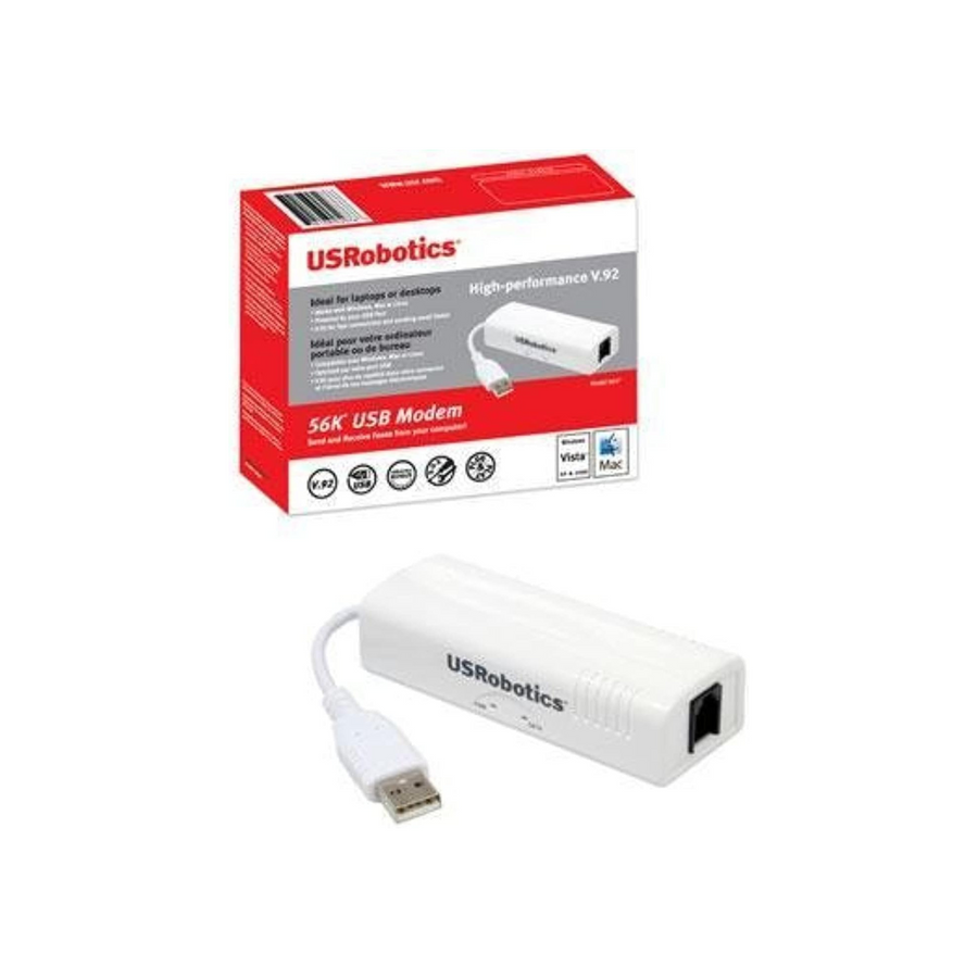 USRobotics USB Controller Dial-Up External Fax Modem