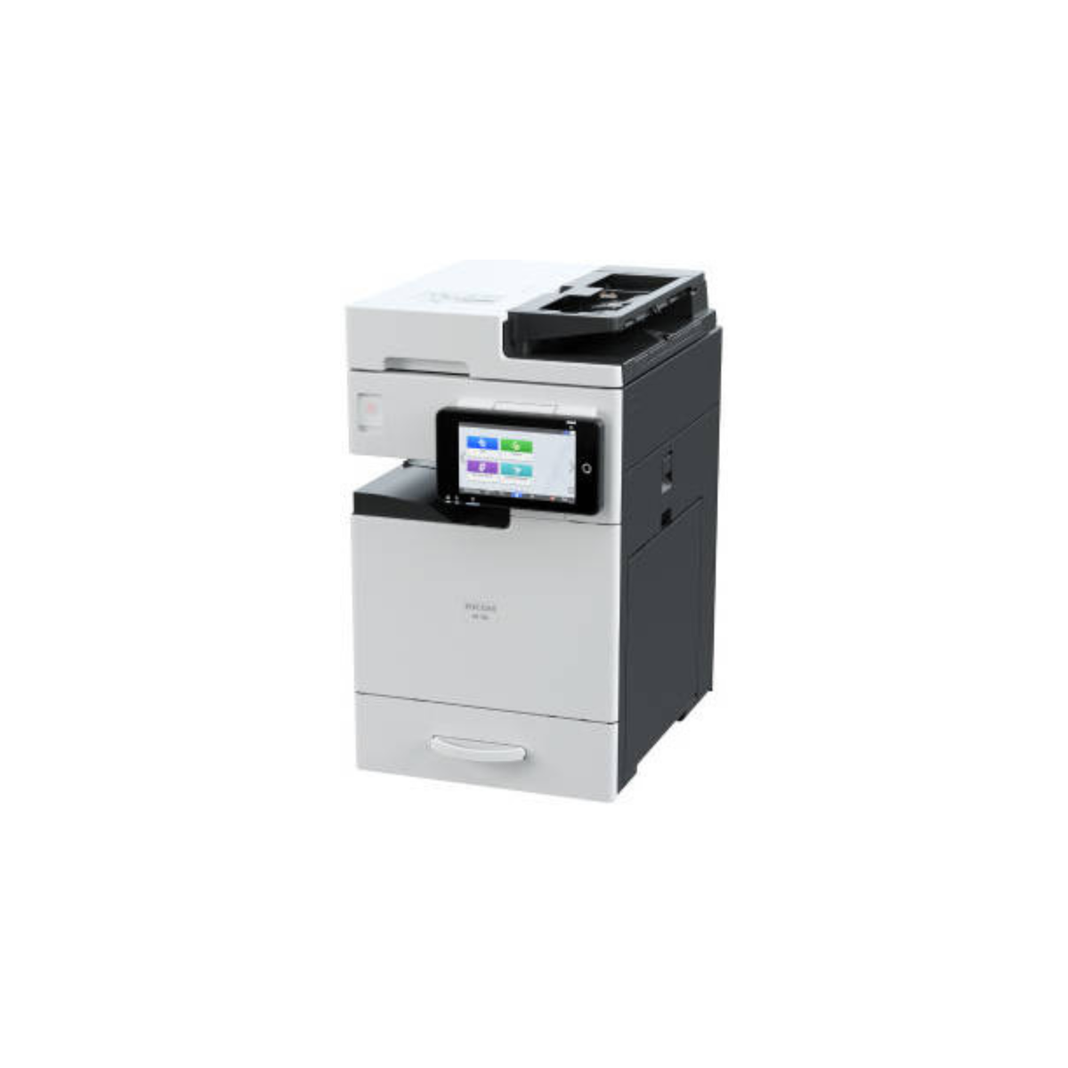 Ricoh IM 370 A4 Black & White Multifunction Printer, 3.8 Seconds Print Speed, 1200 x 1200 dpi Max Resolution, 50 Sheets SPDF Capacity, Marvell 88PA6270 1.2GHz CPU, White | IM 370