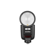 Godox V1 Pro TTL Li-ion Round Head Flash for Sony High-Speed Sync, Magnetic Modifier Mount, Black