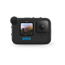 GoPro Media Mod for HERO11, HERO10, HERO9 Black - Removable Windscreen, Vertical Mounting Buckle, Thumb Screw - Official GoPro Accessory