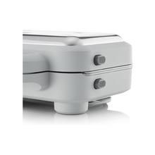 Breville VST072 DuraCeramic Waffle Maker, Non-Stick and Easy Clean with Deep-Fill Removable Plates, White and Stainless Steel