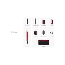 Dyson Airwrap i.d.™ Multi-styler And Dryer Straight+Wavy Hair, Advanced Smart Hair Dryer, 1300W Styler, Bluetooth, 3 Heat Settings, Red Velvet/ Gold | HS08 Red IN Spec