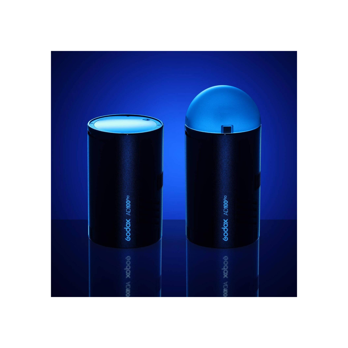 Godox AD100Pro 100Ws Ttl 2. 4G 1/8000 Hss Outdoor Flash Light, 2600Mah Battery 0. 01-1. 5S Recycling, With Three-Color Diffusers