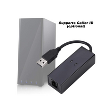 Vipxyc Data Modem, USB 2.0 External Dial Up Voice Fax Data Modem Fit 56K Download Speeds Supports Caller ID for Win7 Win8 Win10 XP