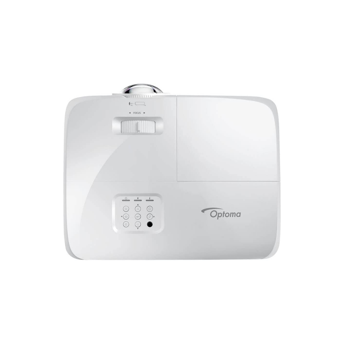 Optoma GT1080HDRx Short Throw Gaming Projector | Enhanced Gaming Mode for 1080p 120Hz Gameplay at 8.4ms | 1080p and HDR support with 4K UHD input | Bright 3,800 Lumens for Day and Night Gaming | White