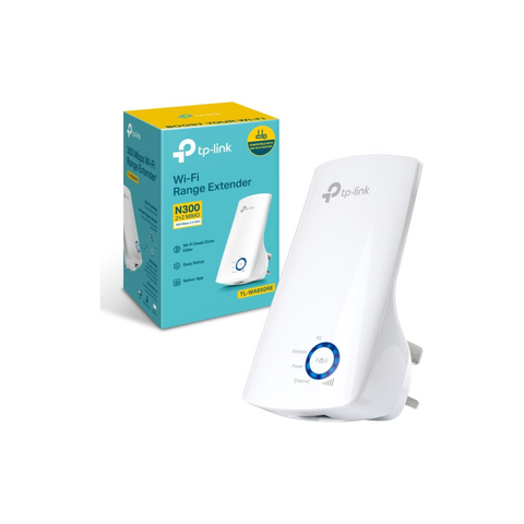 TP-Link TL-WA850RE 300Mbps Universal Wi-Fi Range Extender, Ethernet Bridge Support Wi-Fi Booster Repeater Works with any Wi-Fi Router