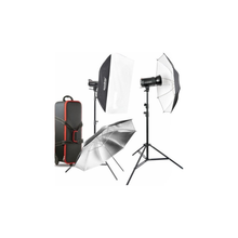 Godox SK300 II 2-Light Studio Flash Kit 300Ws Monolights, 2.4 GHz Wireless, Softboxes & Umbrellas Included