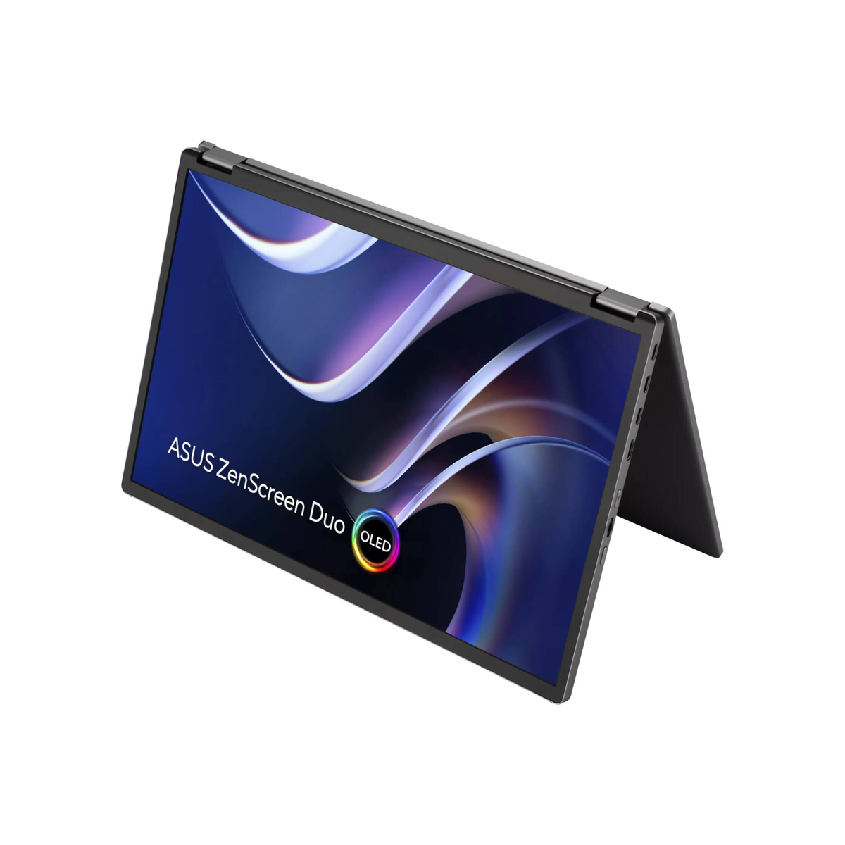 ASUS ZenScreen Duo OLED MQ149CD Foldable Portable Monitor, Dual 14" OLED Display, FHD Resolution, 60Hz Refresh Rate, 1ms (GtG) Response Time, 1073.7m Color Display | MQ149CD