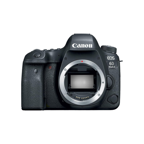 Canon EOS 6D Mark II DSLR Body 26.2MP With LCD Touchscreen, Built-In Wi-Fi, NFC, Bluetooth And GPS Geotagging Technology Black