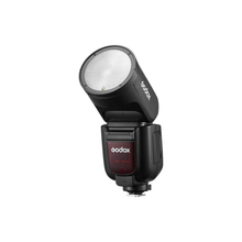 Godox V1 Pro TTL Li-ion Round Head Flash for Sony High-Speed Sync, Magnetic Modifier Mount, Black