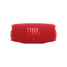 JBL Charge 6 - Portable waterproof and drop-proof Bluetooth speaker with built-in power bank, multi-speaker connection via Auracast, up to 28 hours playtime, fast charging, and powerful sound – Red