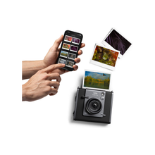 FUJIFILM INSTAX WIDE EVO Hybrid Instant Film Camera, Smart Printing, 16MP Sensor, 10 Lens Effects and 10 Film Effects, Flash, Built-In Selfie Mirror, Wide-Angle Mode, BT, App Support | 16840957