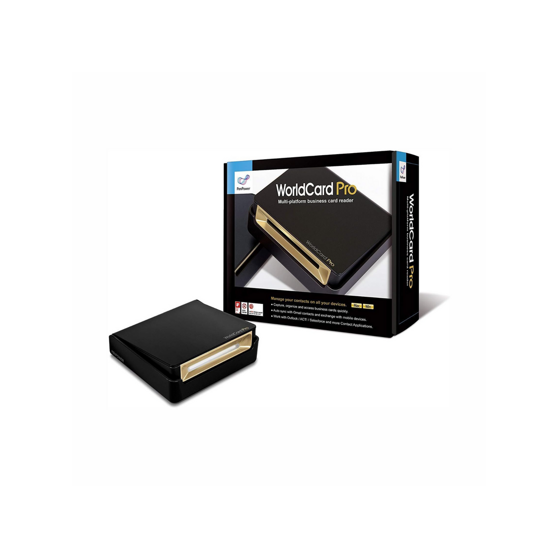 PenPower WorldCard Pro Business Card Scanner (Win/Mac)