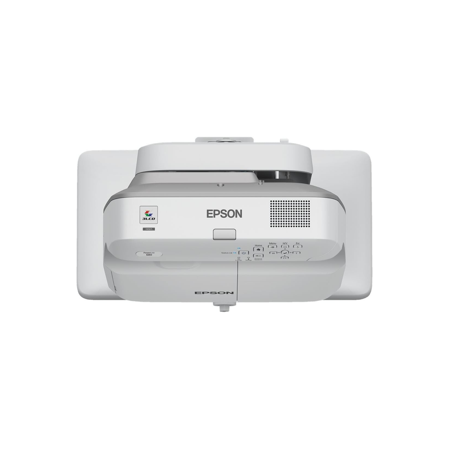 Epson PowerLite 680 3500-Lumen XGA Ultra-Short Throw 3LCD Presentation Display Projector V11H746520