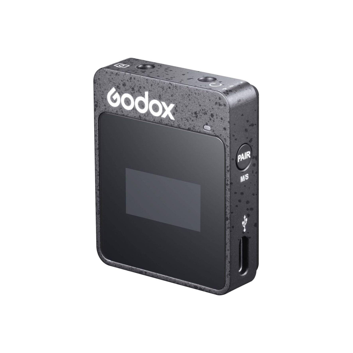 GODOX MoveLink M2 II 2.4GHz Wireless Lavalier Microphone (2 TX+1 RX+Charging Case), 100m (328ft.) Range, Noise Cancelling Mic, Wireless Microphone for PC, Record Interview, TikTok Vlog