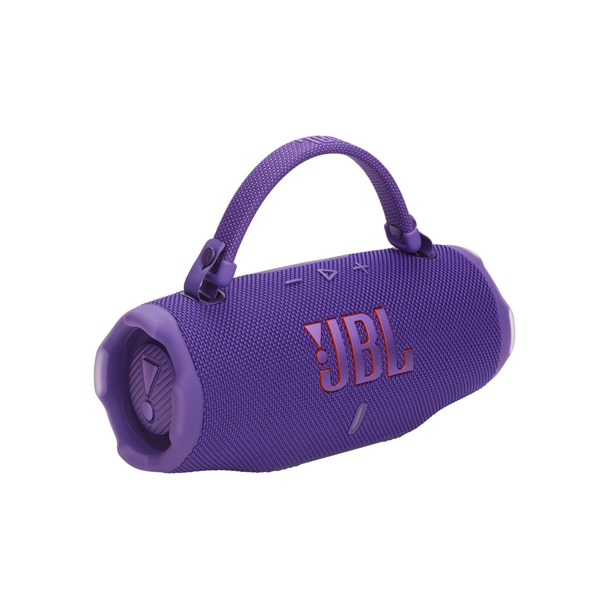 JBL Charge 6 - Portable waterproof and drop-proof Bluetooth speaker with built-in power bank, multi-speaker connection via Auracast, up to 28 hours playtime, fast charging, and powerful sound-Purple