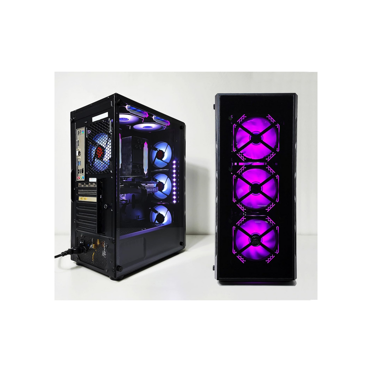 2 FAR ROBOTICS i7-12700F, RTX 5070, 32GB DDR4, 1TB SSD, Windows 11 pro, 1 Year Warranty, WIFI RGB Gaming PC