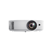 Optoma EH412STx Short Throw 1080p HDR Professional Projector | Super Bright 4,000 Lumens | Business Presentations, Classrooms, and Meeting Rooms | 15,000 Hour Lamp Life | Speaker Built in | Portable