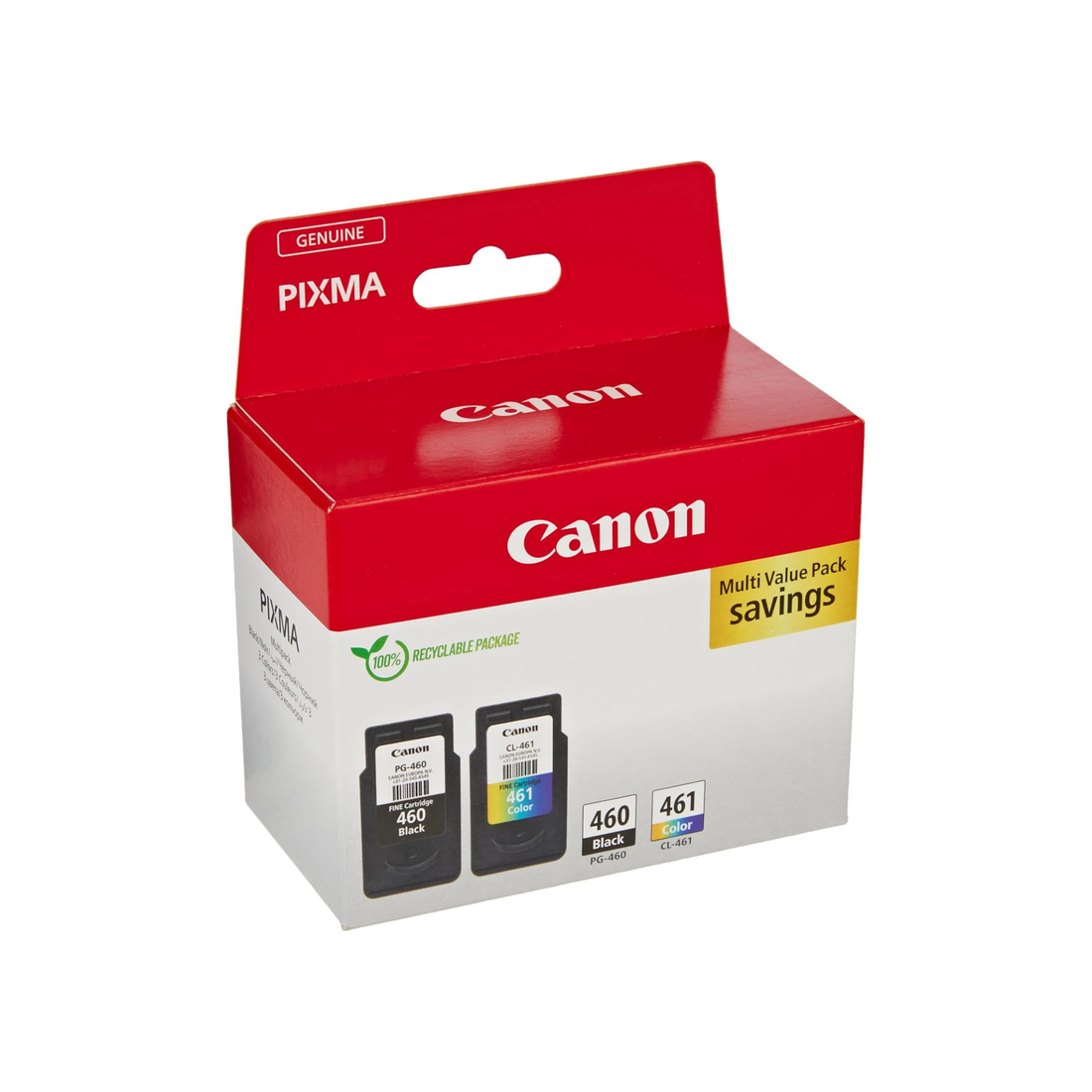 Canon INK Cartridge PG 460 CL 461 EMB Multicolor