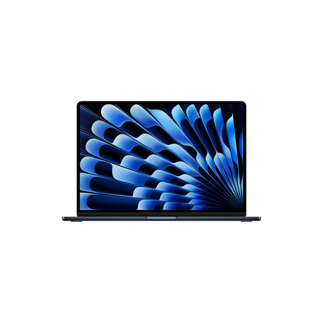 Apple 2025 MacBook Air (15-inch, Apple M4 chip with 10-core CPU and 10-core GPU, 24GB Unified Memory, 512GB) - Midnight;English