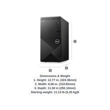 Dell 2023 Newest Vostro 3910 12th Generation Business Desktop, Intel Core i3-12100 Processor |8GB DDR4 Ram |1TB HDD+256GB SSD |WiFi 802.11ac |Bluetooth 5.0|NO DVDIWin-11