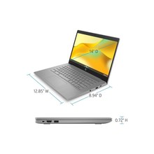 HP 2023 Newest Chromebook Laptop, 14 Inch Display, Intel Celeron N4120 Processor, 4GB RAM, 64GB eMMC, Intel UHD Graphics 600, WiFi, Bluetooth, Chrome OS, Modern Gray