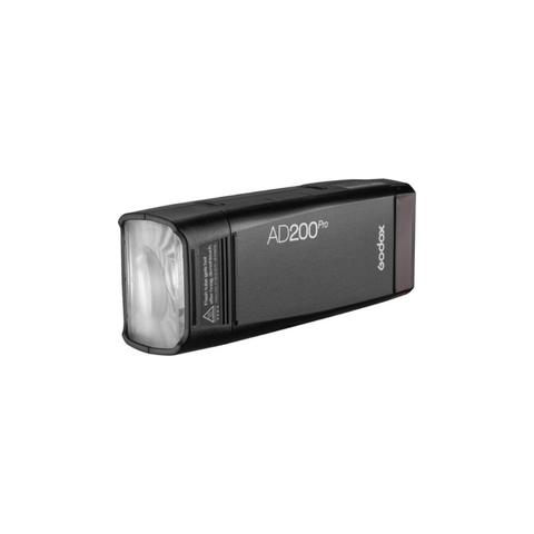 Godox AD200 Pro TTL Pocket Flash 200Ws, 2.4GHz Wireless, HSS 1/8000s, Lithium Battery, Compact Design