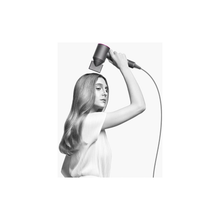 Dyson Supersonic Hair Dryer, Scalp Protect Button, Instant Control, 3 Precise Airflow Settings, 4 Heat Settings, Pause Detect Technology, Negative Ions, Flyaway Attachment, Black/Nickel | HD08