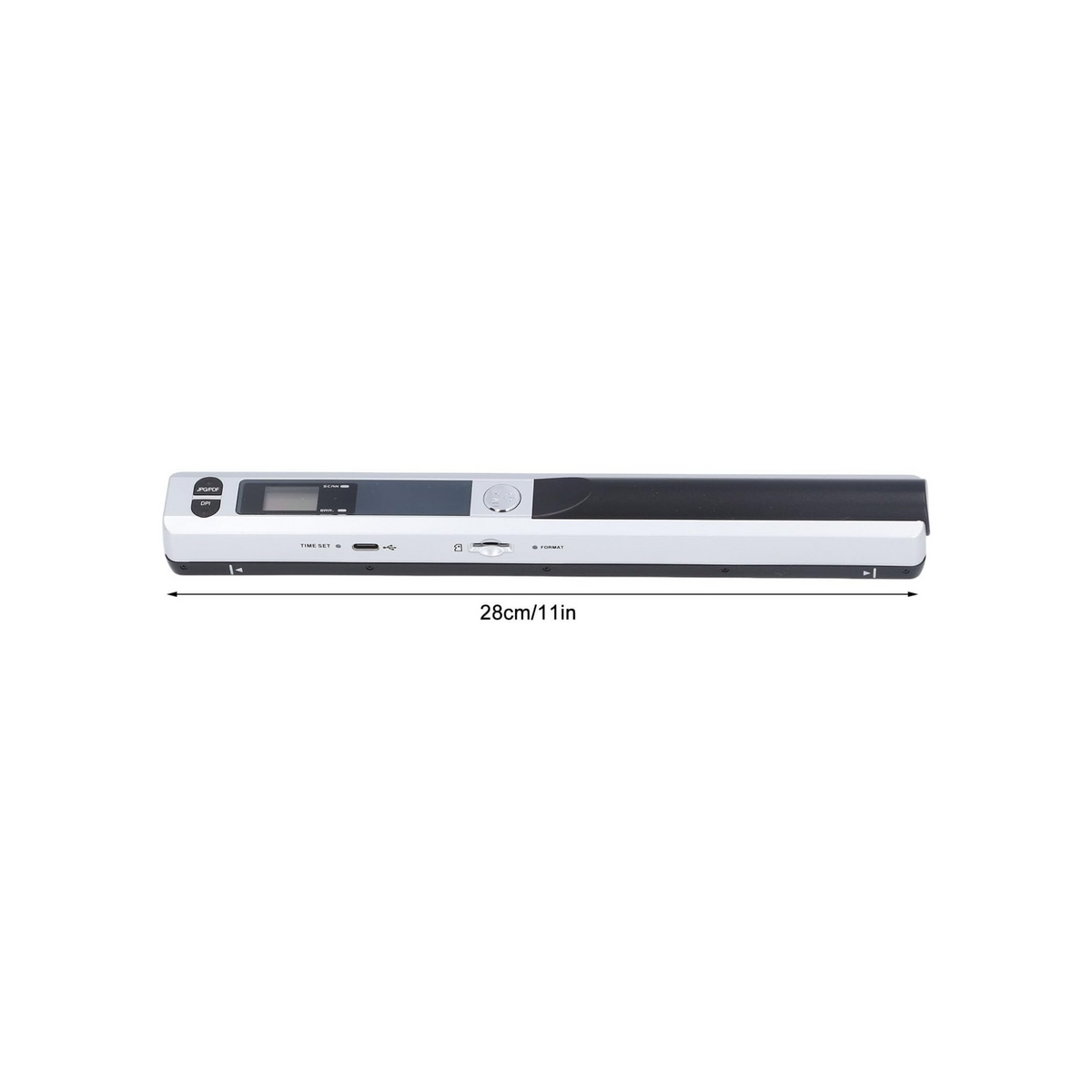 Cryfokt Portable Document Scanner, Mobile Photo Scanner for A4 Documents High Definition 900 DPI Photos Receipts PDF JPG Scanning Handheld Rechargeable Scanner for Home Office Travel