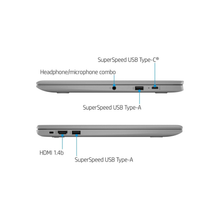 HP 2023 Newest Chromebook Laptop, 14 Inch Display, Intel Celeron N4120 Processor, 4GB RAM, 64GB eMMC, Intel UHD Graphics 600, WiFi, Bluetooth, Chrome OS, Modern Gray